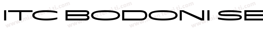 ITC Bodoni Seventy-t字体转换